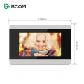 Video Intercom System Waterproof Touch Screen 7 Inch Password and Card to Unlock Digital SIP Apartment